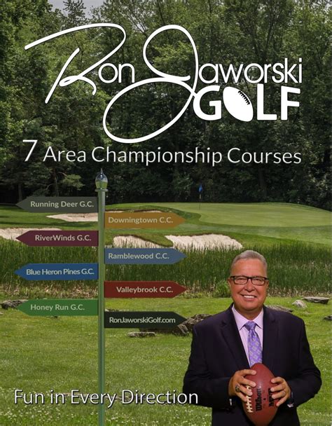 ron jaworski golf courses deals